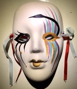 Decorative Ceramic Wall Mask.