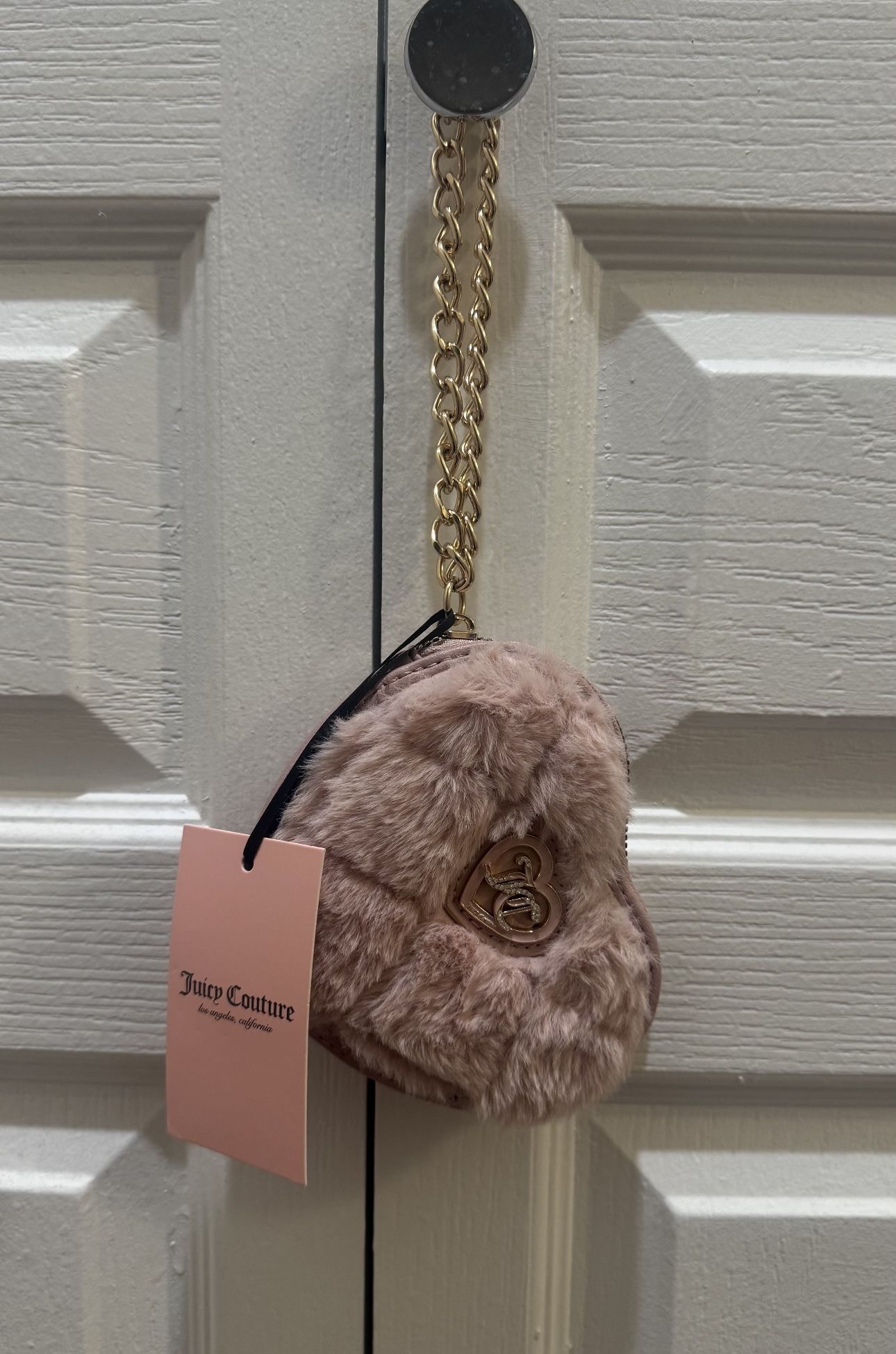 Juicy Couture Fluffy Heart Wallet