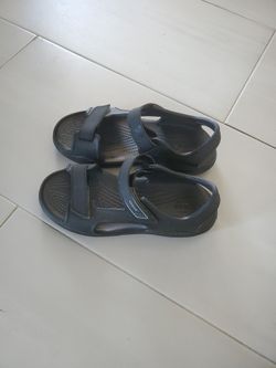 Black Crocs Sandals - Size 5 Youth/Kids