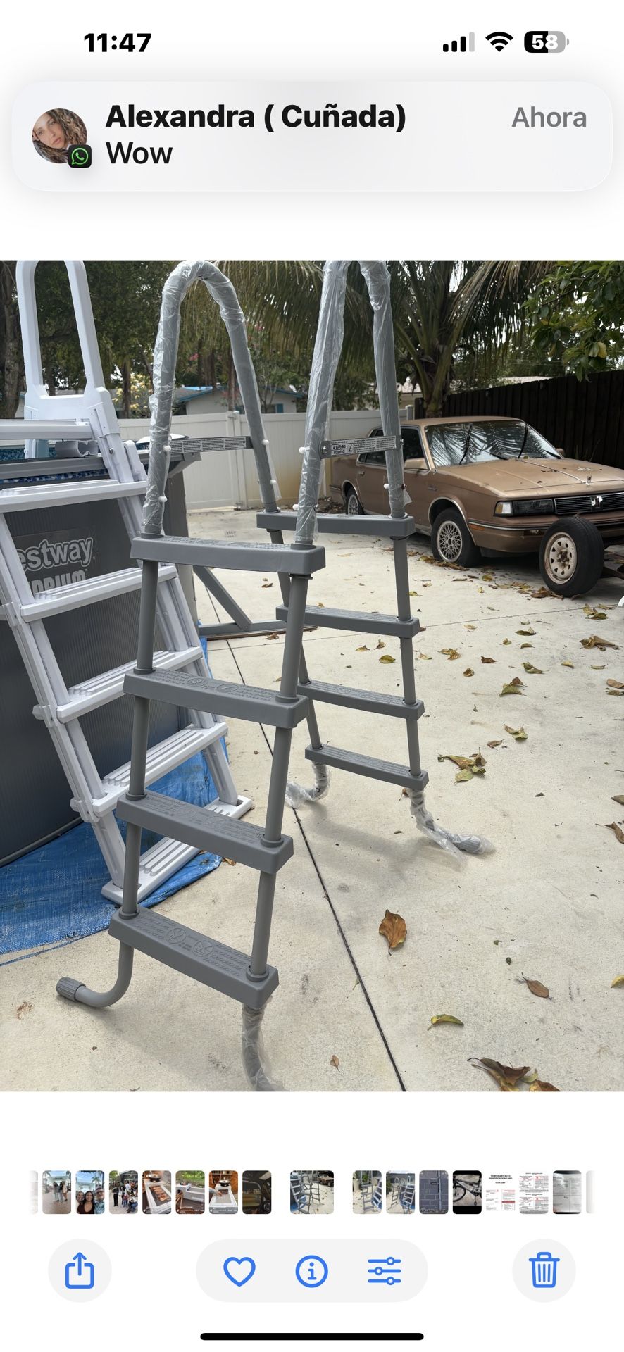 Bestway Pool Ladder