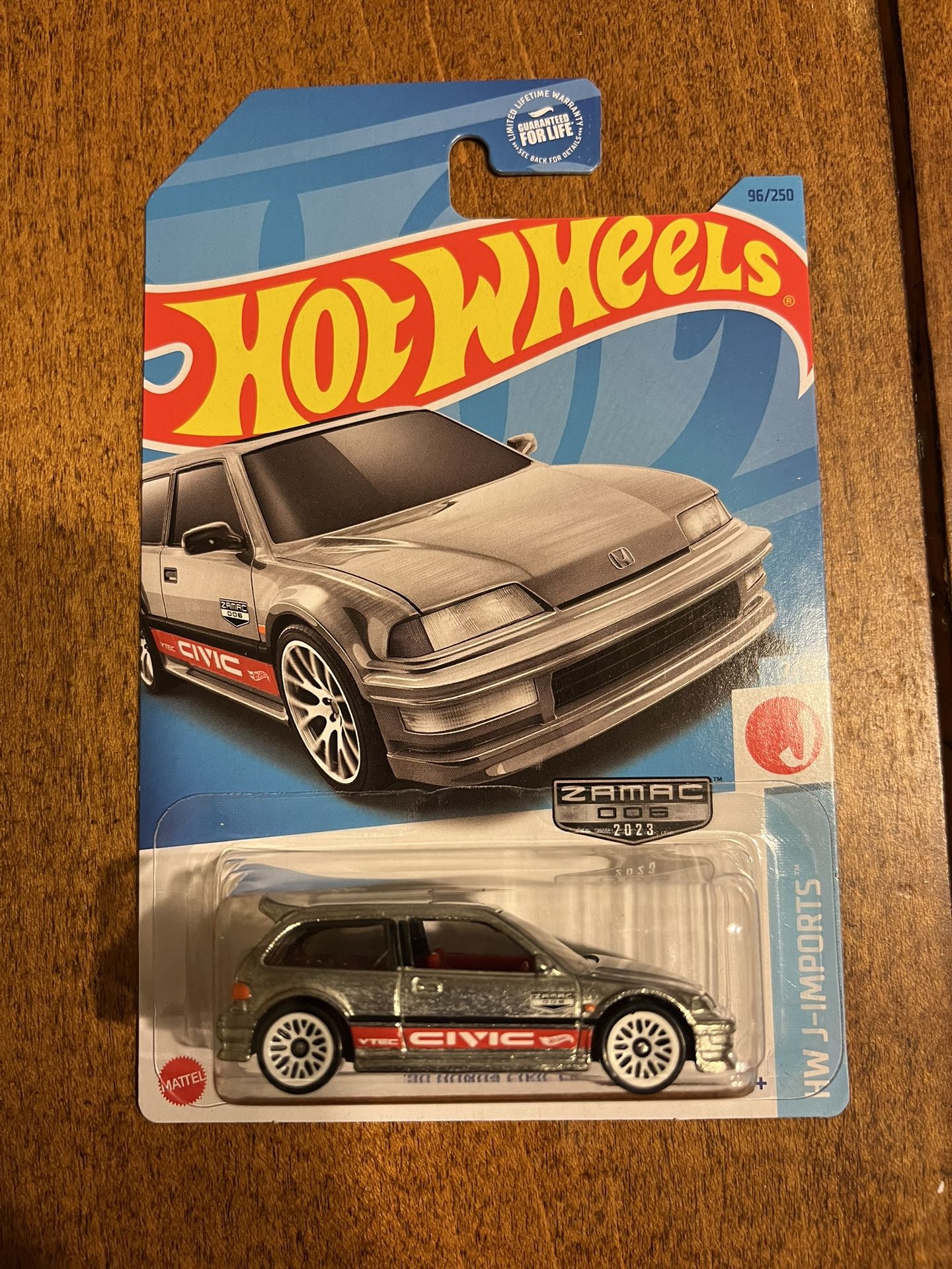 Hot Wheels ZAMAC Honda Civic
