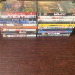 DVD Movie Collection (21 Titles) Like New Condition 