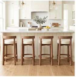 Counter height bar stools 4ct