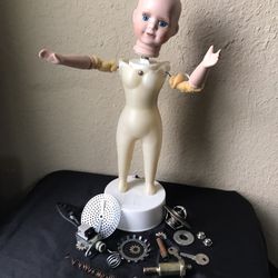 Vintage- Animatronic Porcelain Doll - STEAM PUNK KIT 