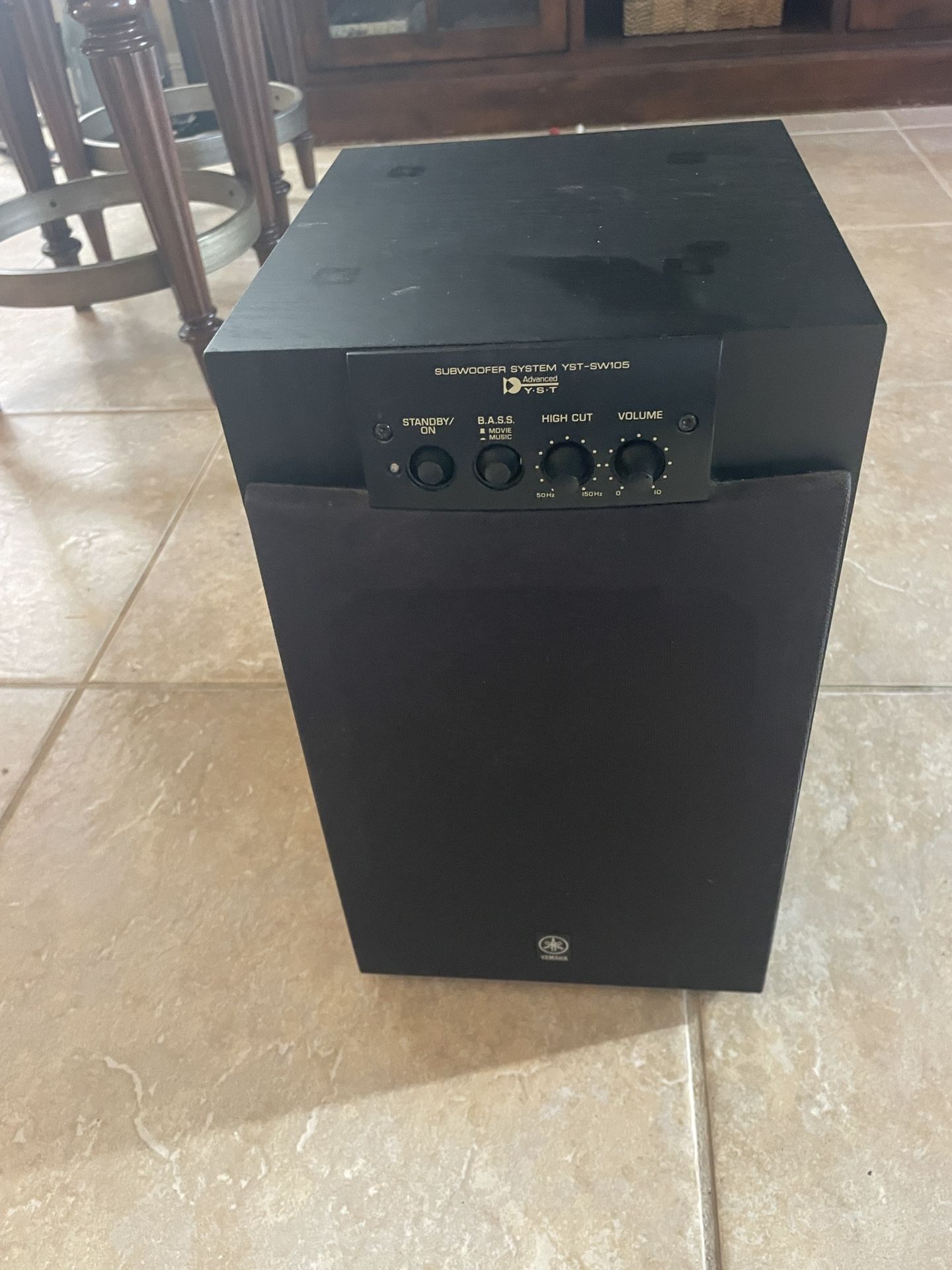 Yamaha Subwoofer (Tested Works Great)