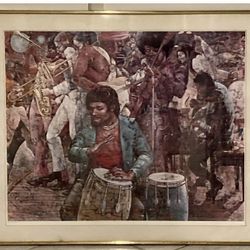 Raymond Howell African American Artist Signed And Numbered Print