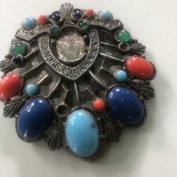 Antique  Brooch  Or Shoe Clip Patent  1800’s  Repairable 