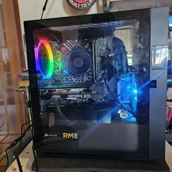 Gaming PC. Intel-i7-12th Gen. CPU. 16GB Ram. 1TB SSD. GPU: GTX Graphics. 