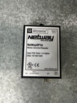 Altronix NetWaySP1A Media Converter Repeater