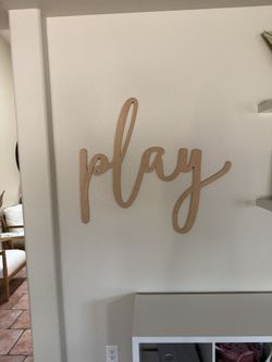 Natural Wood Wall Signs