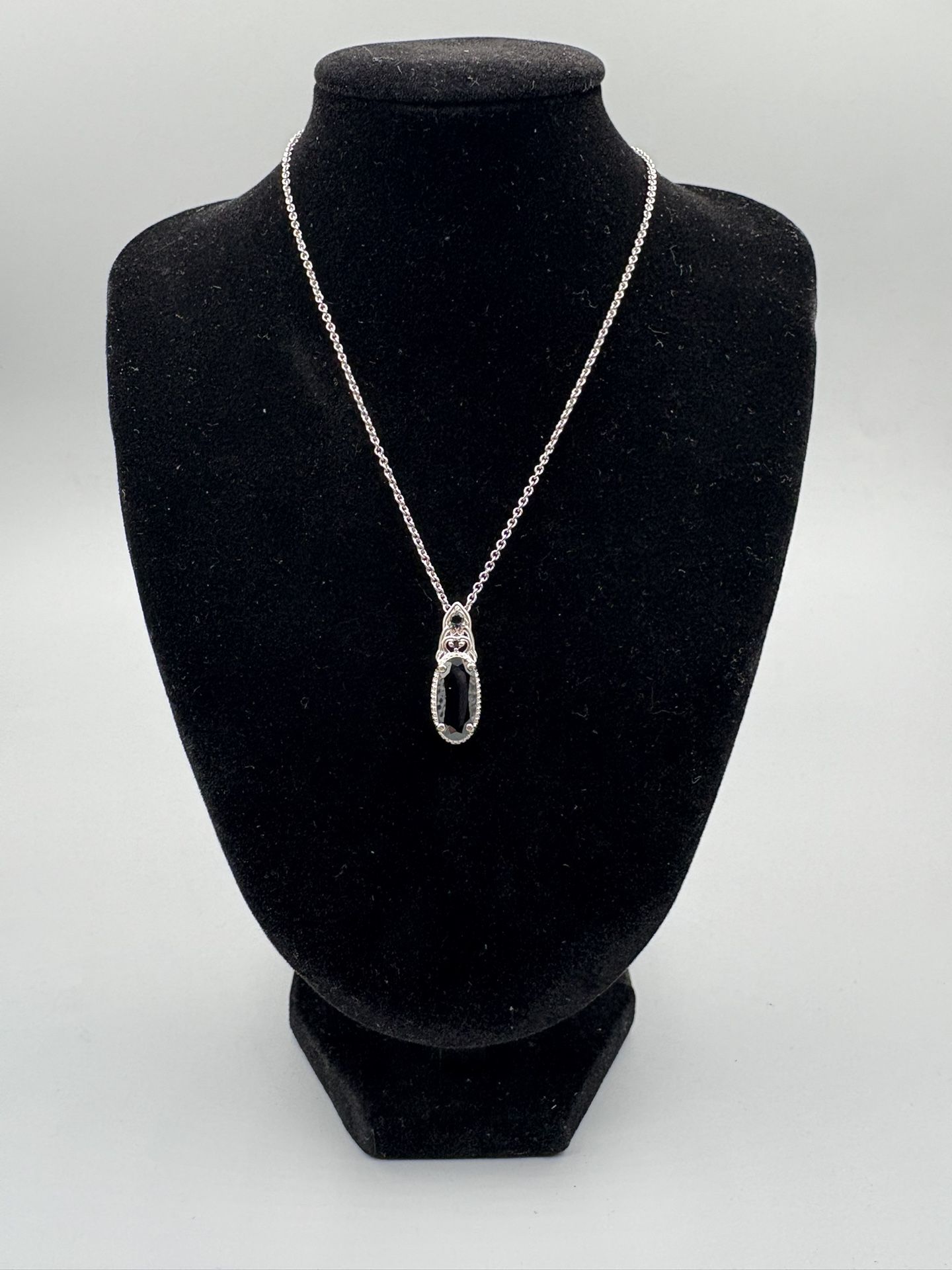 Thai Black Spinel Pendant