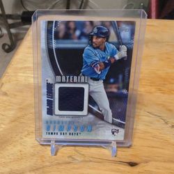 Chandler Simpson Topps Relic Card. 