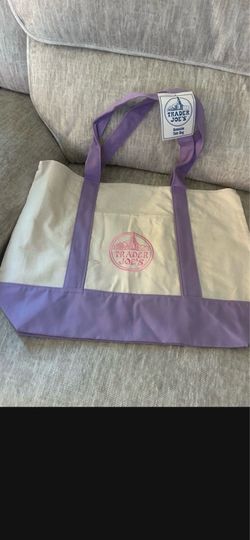Big Trader Joe’s Lavender Bag