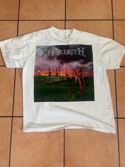 Vintage Megadeth Live in concert T shirt