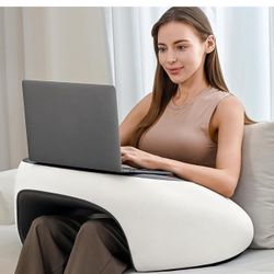 Reading Pillow, Lap Desk Pillow for Adult, Gaming Pillow Memory Foam for Arm Support, Arm Rest for Working, Crocheting, Playing Game or Siting in Bed,