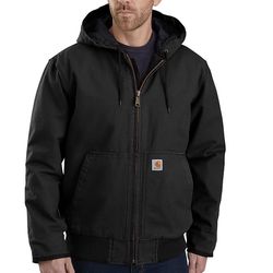 Carhartt Men’s Insulated Active Jacket Black Size Large