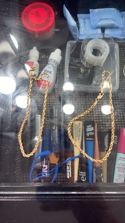 Gold Rope Chain Necklace 10k