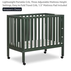 Dream On Me Jett Mini Crib 