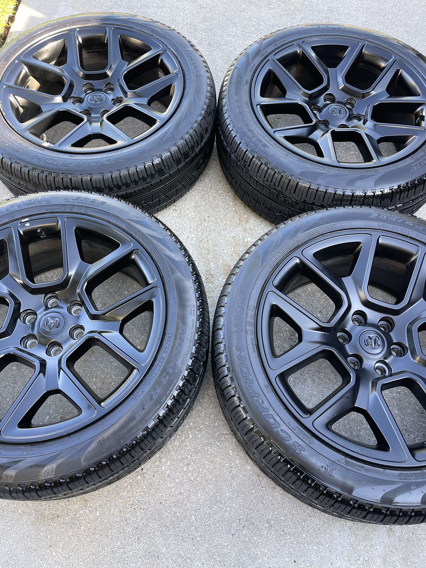 22” Dodge Ram OEM Rims Wheels Tires!