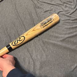 Wooden Rawlings Baseball Bat 