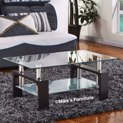 Brand New Glass Coffee Table