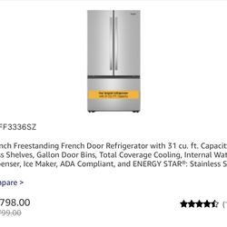 Whirlpool Refrigerator 25.2 cu. ft.