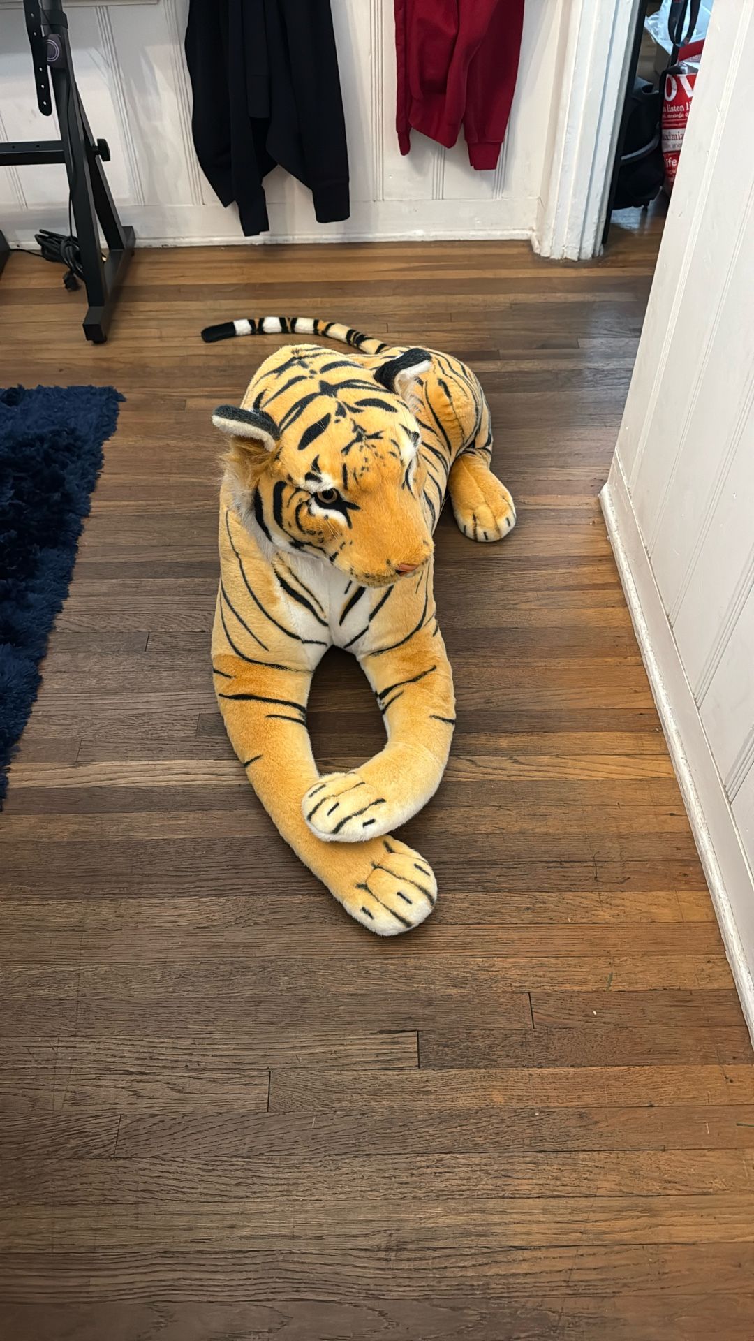 Giant Plush Tiger Lion Stuffed Animal New
