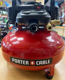 Porter-Cable 6 Gal. 150 PSI Portable Electric Pancake Air Compressor