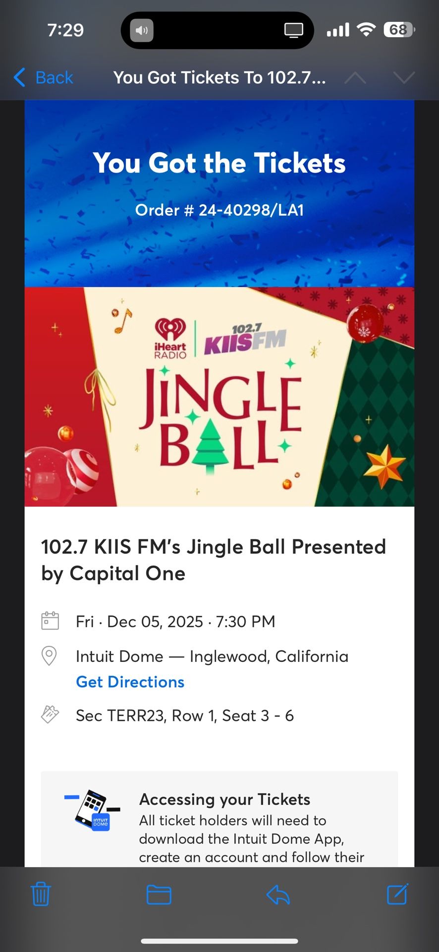 Jingle Ball Tickets