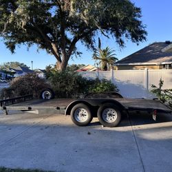 2 Axle Car Hauler Trailer