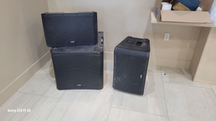 QSC speakers