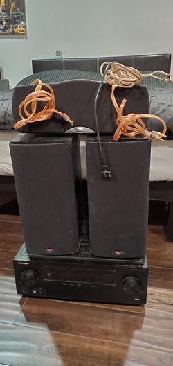 Klipsch Pioneer speakers and av receiver