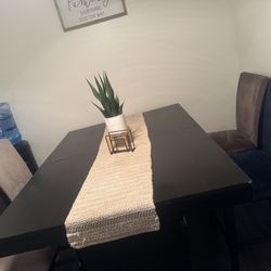 Dining table with chairs