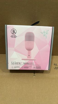 Razer Seiren V3 Mini Ultra Compact USB Microphone - Quartz Edition