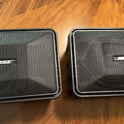 BOSE Model 101 Series II Music Monitor Indoor Outdoor Mountable Heavy Duty Exterior Speakers