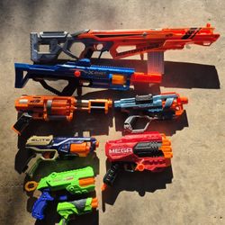 Nerf Guns Selling As A Lot 