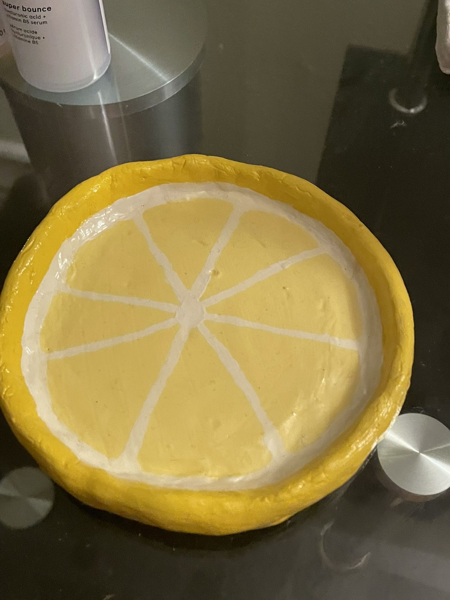 Handmade Lemon Slice Jewelry Dish