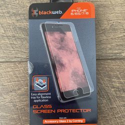 iPhone 6/6s/7/8 Glass screen protector