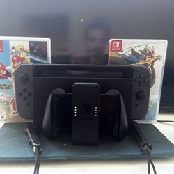 Nintendo switch + 2 games