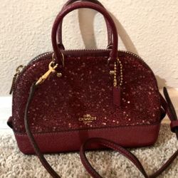 Coach Wizard Of Oz Limited Edition Micro Glitter Mini Sierra Satchel 