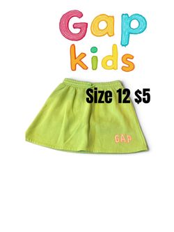 Gap Kids Green Skirt Size 12 excellent condition ❤️❤️M18 081426