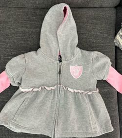 Toddler Raiders hoodie size 4T