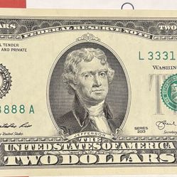 2013  $2 Bill