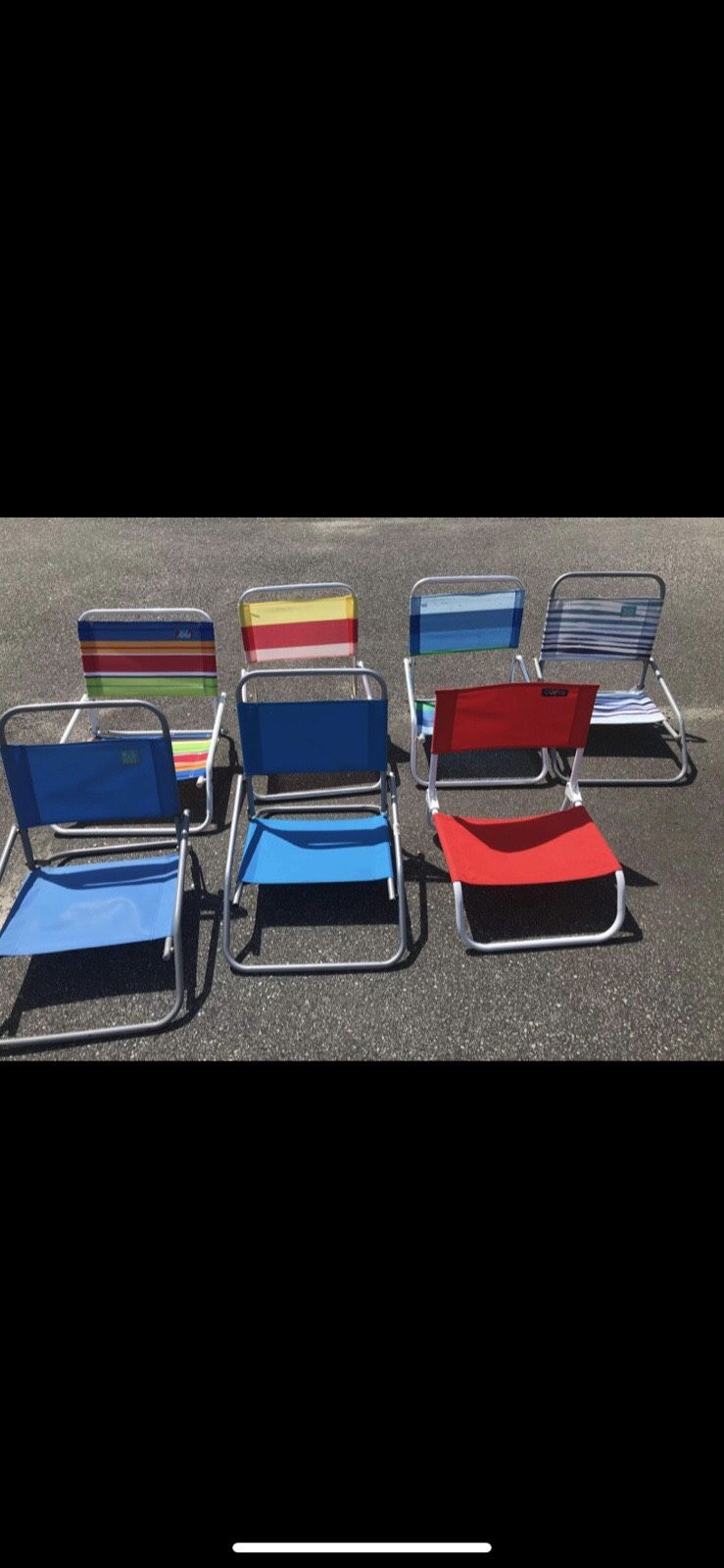 Two Beach Chair $15 for Both , 6 Ft Beach Umbrella $15