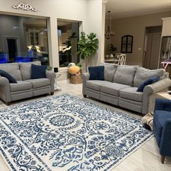 La-Z-Boy Reclining Sofa And Love Seat 