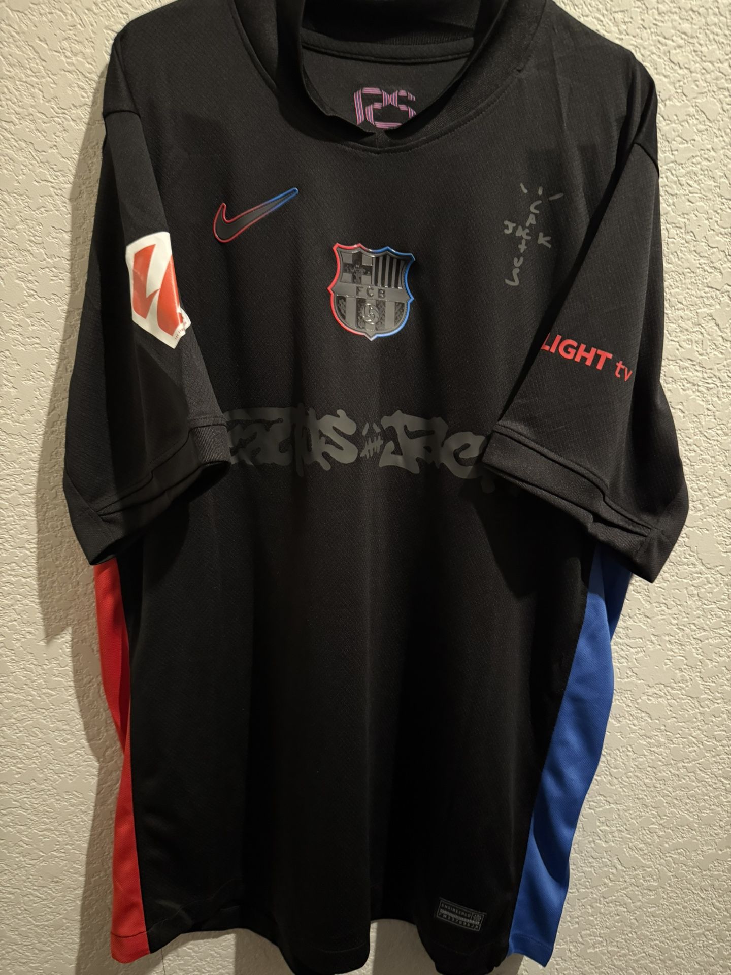 Barcelona Yamal/travis Scott Jersey