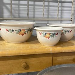Corelle 3 Piece Nesting Bowls 
