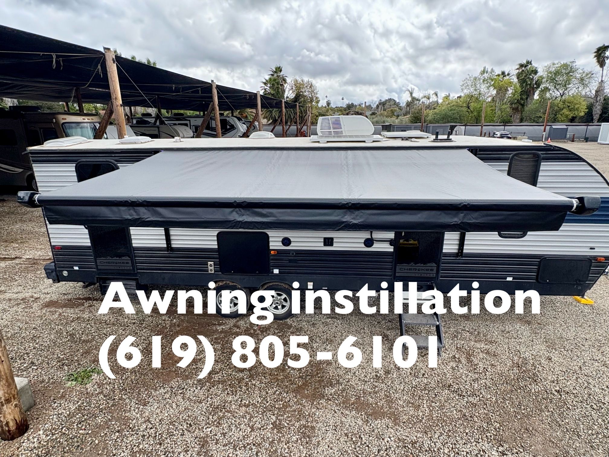 Rv Awning Instillation