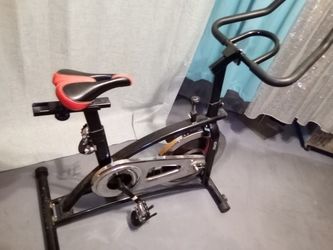 Professional Gym Quality Spin Bike, Indoor Smooth Cycling By ERG.