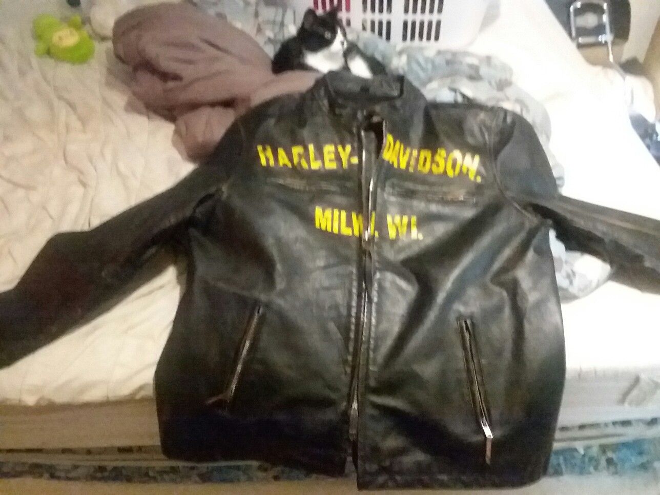 Harley Davidson leather jacket